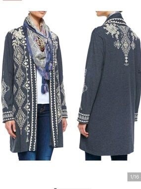 Johnny Was Tulia Cardigan